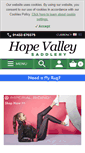 Mobile Screenshot of hopevalleysaddlery.co.uk